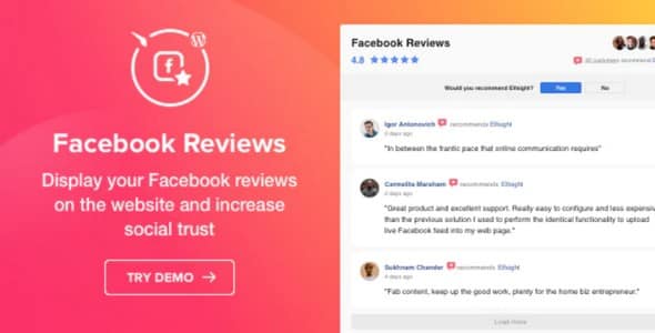 Plugin Facebook Reviews - WordPress