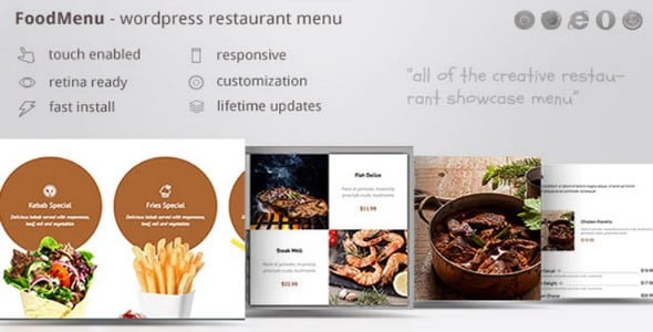 Plugin FoodMenu - WordPress