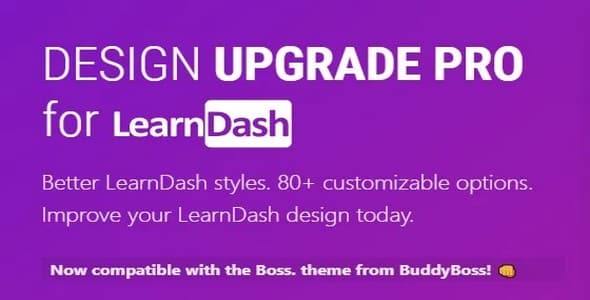 Plugin LearnDash Design Upgrade Pro - WordPress