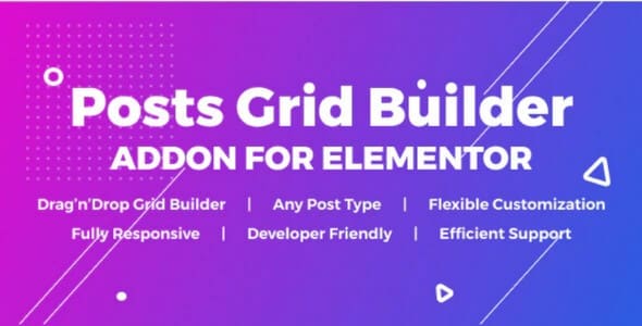 Plugin Posts Grid Builder for Elementor - WordPress