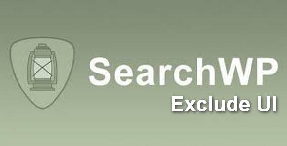 Plugin SearchWp Exclude UI - WordPress