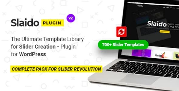 Plugin Slaido Premium Sliders - WordPress
