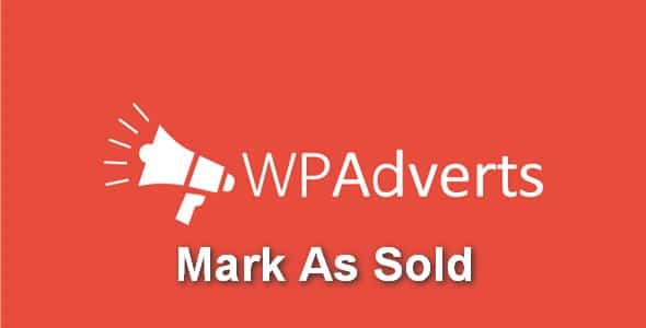 Plugin WpAdverts Mark As Sold - WordPress