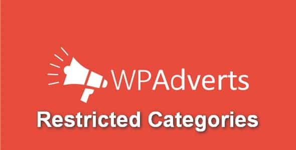 Plugin WpAdverts Restricted Categories - WordPress