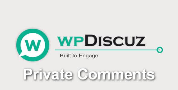 Plugin WpDiscuz Private Comments - WordPress