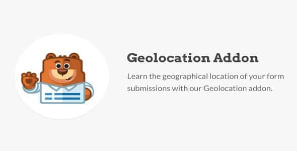 Plugin WpForms Geolocation Addon - WordPress