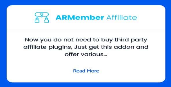 Plugin Armember Affiliate - WordPress