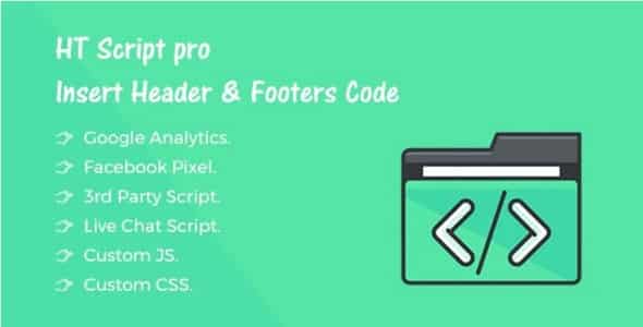 Plugin Ht Script Pro Insert Headers and Footers Code - WordPress