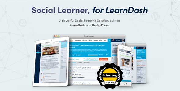 Plugin LearnDash Boss Social Learner - WordPress