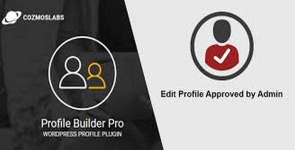 Plugin Profile Builder Edit Profile Approved by Admin - WordPress