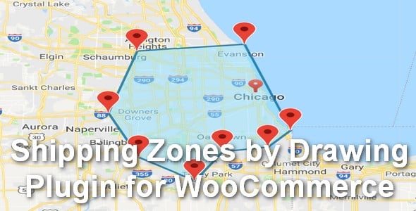 Plugin Shipping Zones by Drawing Plugin for WooCommerce - WordPress