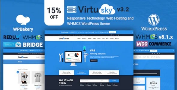 Tema VirtuSky - Template WordPress
