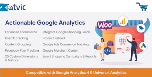 Plugin Actionable Google Analytics for WooCommerce - WordPress