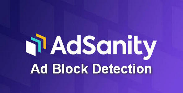 Plugin AdSanity Ad Block Detection - WordPress