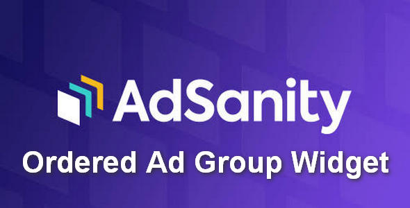 Plugin AdSanity Ordered Ad Group Widget - WordPress