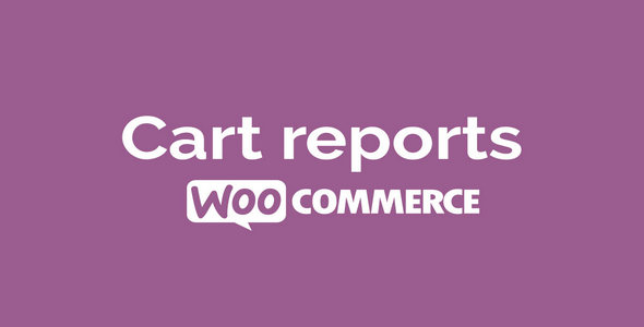 Plugin Cart Reports - WordPress