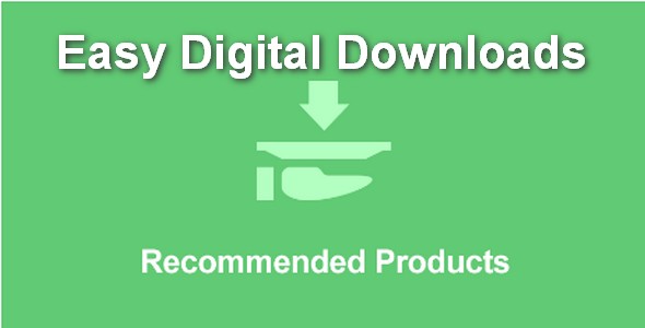 Plugin Easy Digital Downloads Recommended Products - WordPress