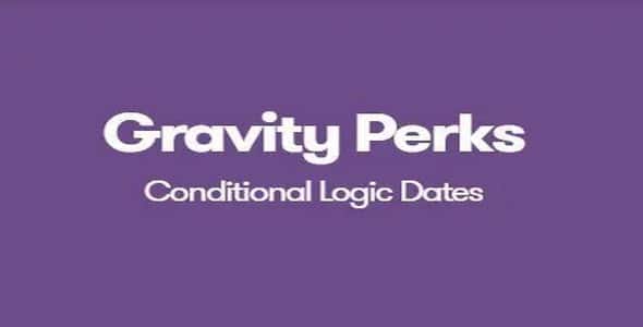 Plugin Gravity Perks Conditional Logic Dates - WordPress