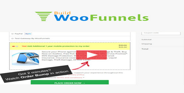 Plugin OrderBumps WooCommerce Checkout Offers - WordPress