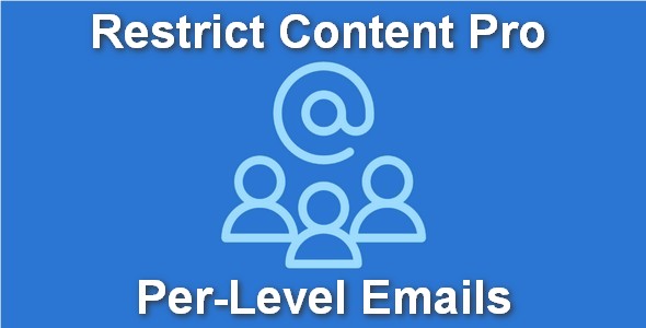 Plugin Restrict Content Pro Per-Level Emails - WordPress