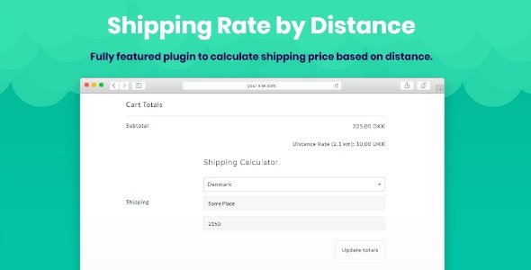 Plugin Shipping Rate by Distance for WooCommerce - WordPress