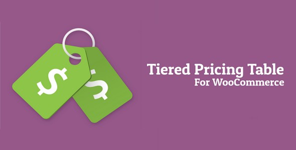 Plugin Tiered Pricing Table for WooCommerce - WordPress