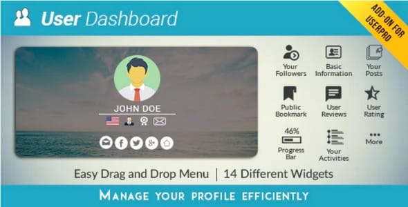 Plugin UserPro Dashboard - WordPress