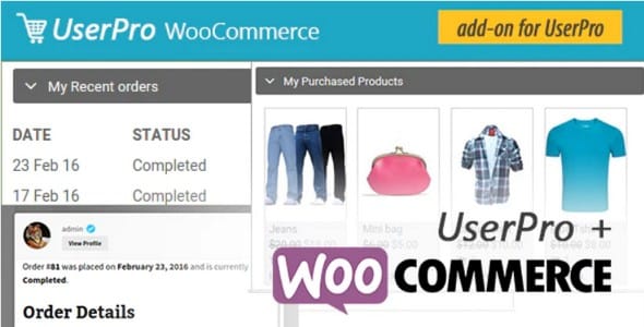 Plugin UserPro WooCommerce Integration - WordPress