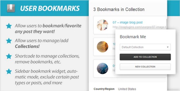Plugin UserPro WordPress User Bookmarks - WordPress