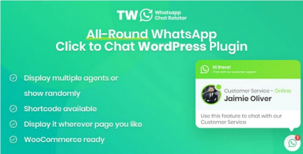 Plugin WhatsApp Chat for WordPress and WooCommerce - WordPress