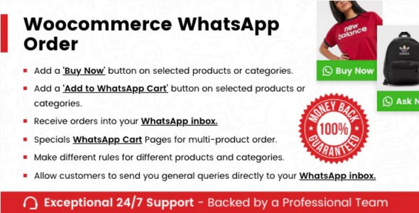 Plugin WooCommerce Whatsapp Order - WordPress