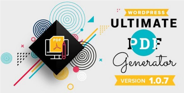 Plugin Wp Ultimate Pdf Generator - WordPress