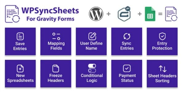 Plugin WpSyncSheets For Gravity Forms GravitySheets - WordPress