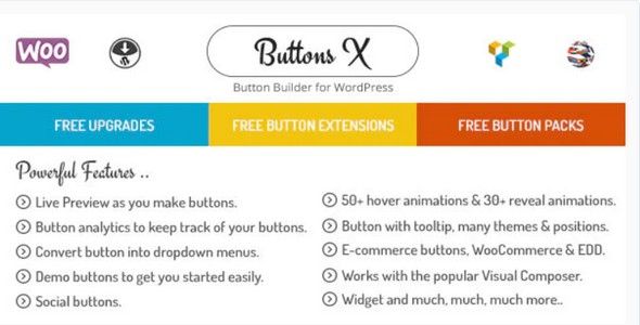 Plugin Buttons X - WordPress