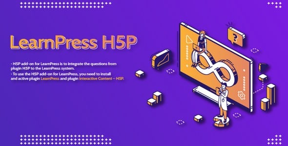 Plugin LearnPress H5p Addon - WordPress