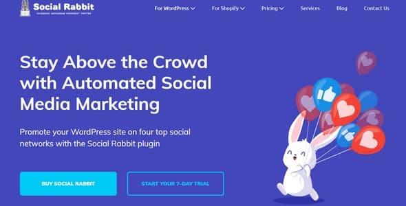 Plugin Social Rabbit - WordPress