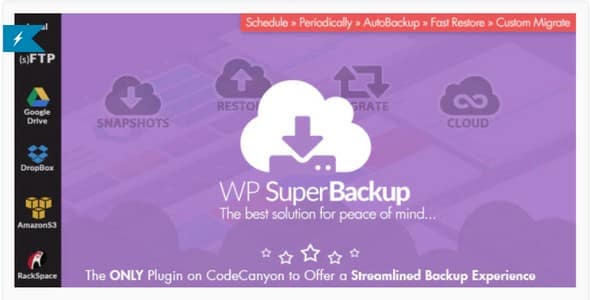 Plugin Super Backup Clone - WordPress