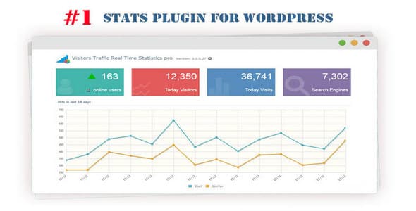 Plugin Visitor Traffic Real Time Statistics pro - WordPress