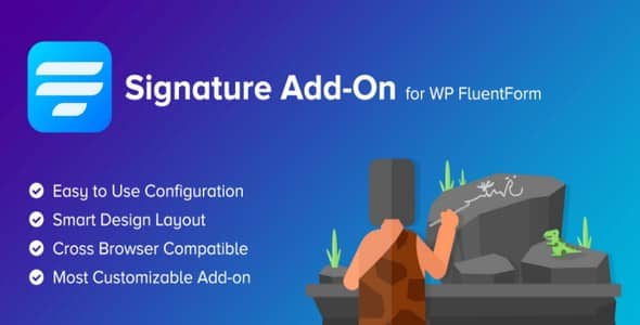 Plugin Wp Fluent Forms Pro Signature Add-On - WordPress