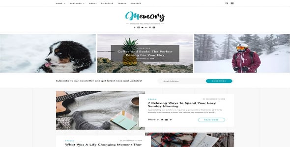 Tema Memory GretaThemes - WordPress