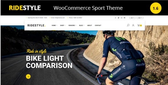 Tema Ridestyle - Template WordPress
