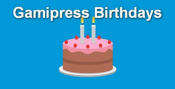 Plugin Gamipress Birthdays - WordPress