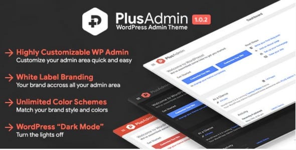 Plugin Plus Admin Theme - WordPress