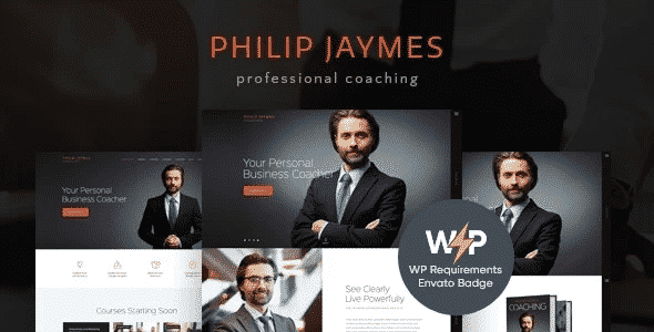 Tema Pj Philip Jaymes - Template WordPress