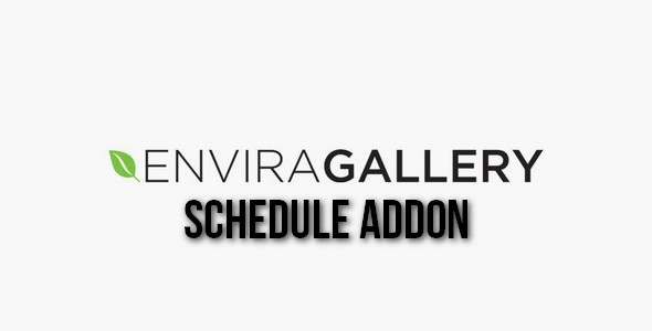 Plugin Envira Schedule Addon - WordPress