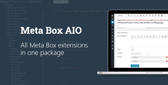 Plugin Meta Box AIO - WordPress