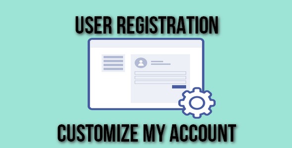 Plugin User Registration Customize my Account - WordPress