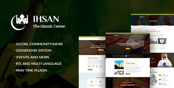 Tema Ihsan - Template WordPress